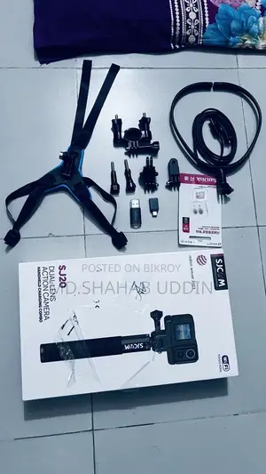 এসজেসিএএম এসজে২০ ডুয়াল লেন্স অ্যাকশন ক্যামেরা ফুল কম্বো