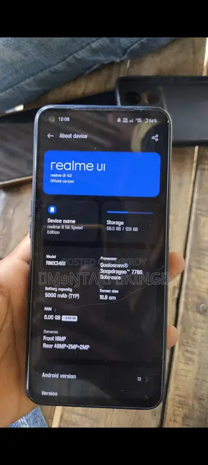 Realme 9 5G Speed 128 GB Blue