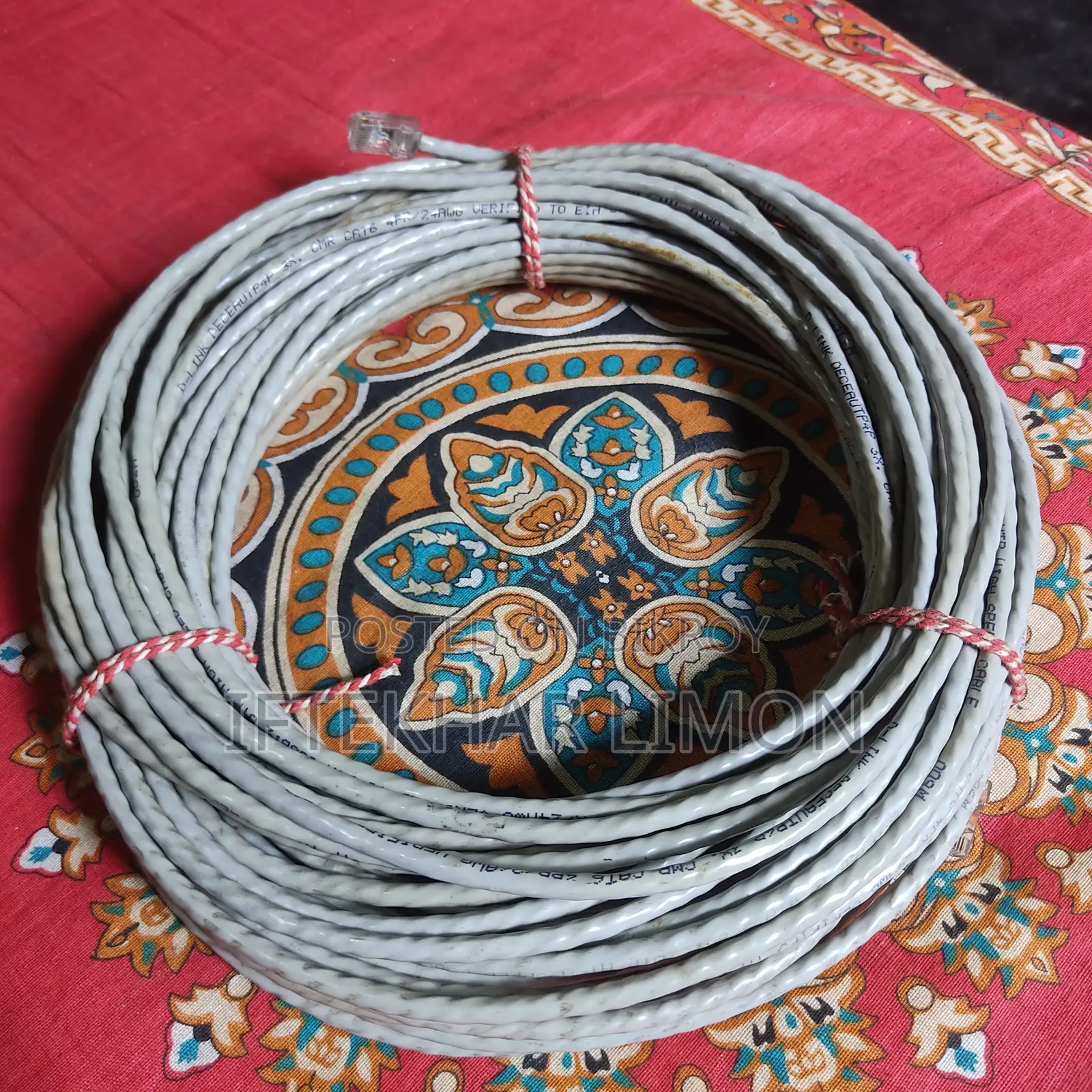 Wifi Cable (For those who want to run two routers with a single line)
