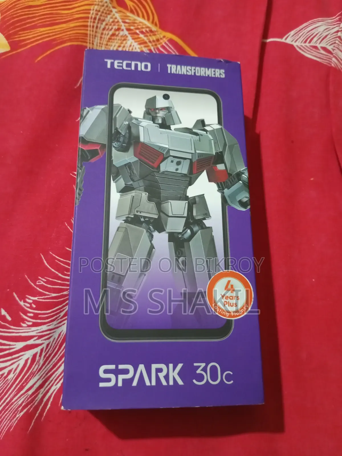 Tecno Spark 30C 128 GB White