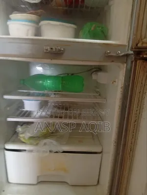 A running refrigerator will be sold