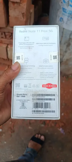 Xiaomi Redmi Note 11 Pro+ 5G 128 GB Black
