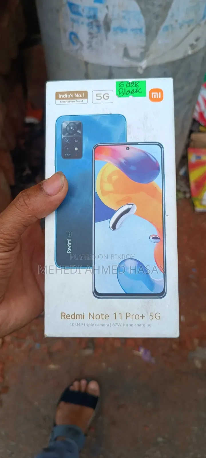 Xiaomi Redmi Note 11 Pro+ 5G 128 GB Black