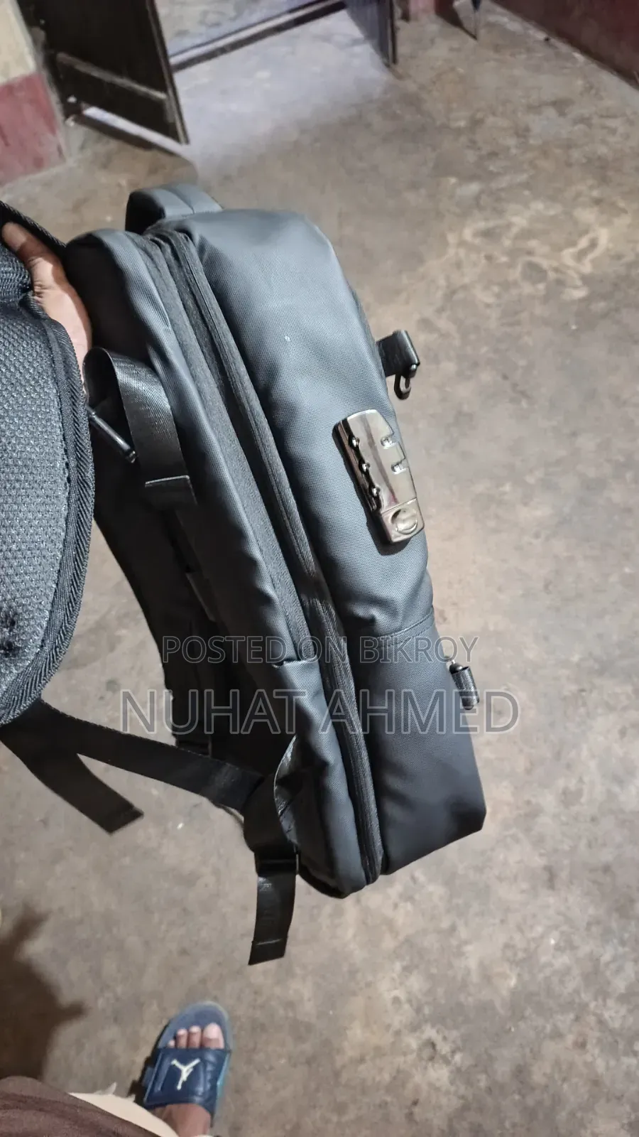 Large Black Bag