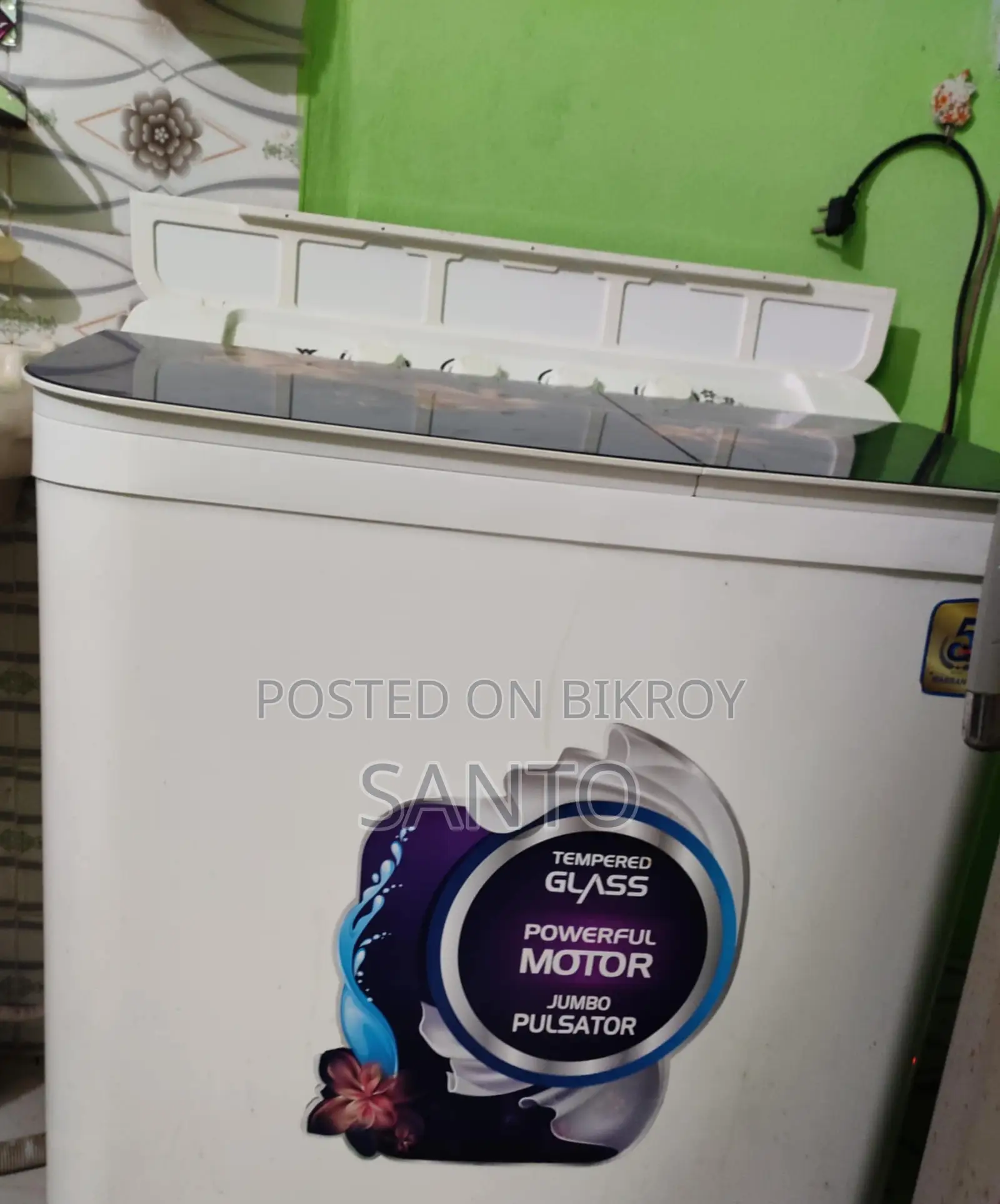 Walton Semi-Automatic Washing Machine 8KG