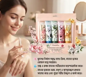 FAYANKOU Flower Extract Moisturizing Hand Cream Set - 5 PCS