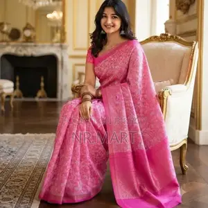 Premium Kanjivaram Katan Saree - With Blouse Piece