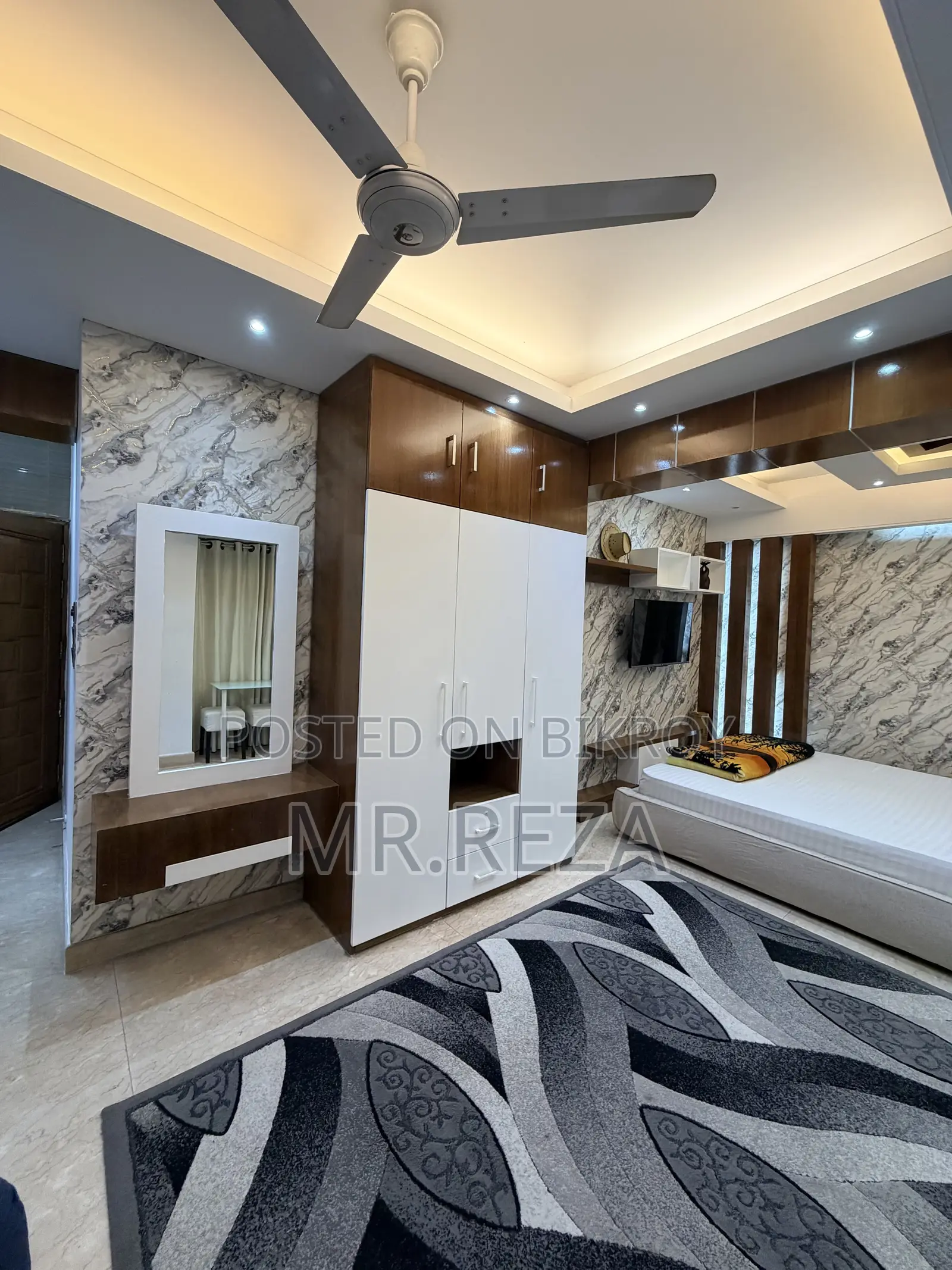 Furnished Studio Apartment in Mimosa, Basundhara for Rent