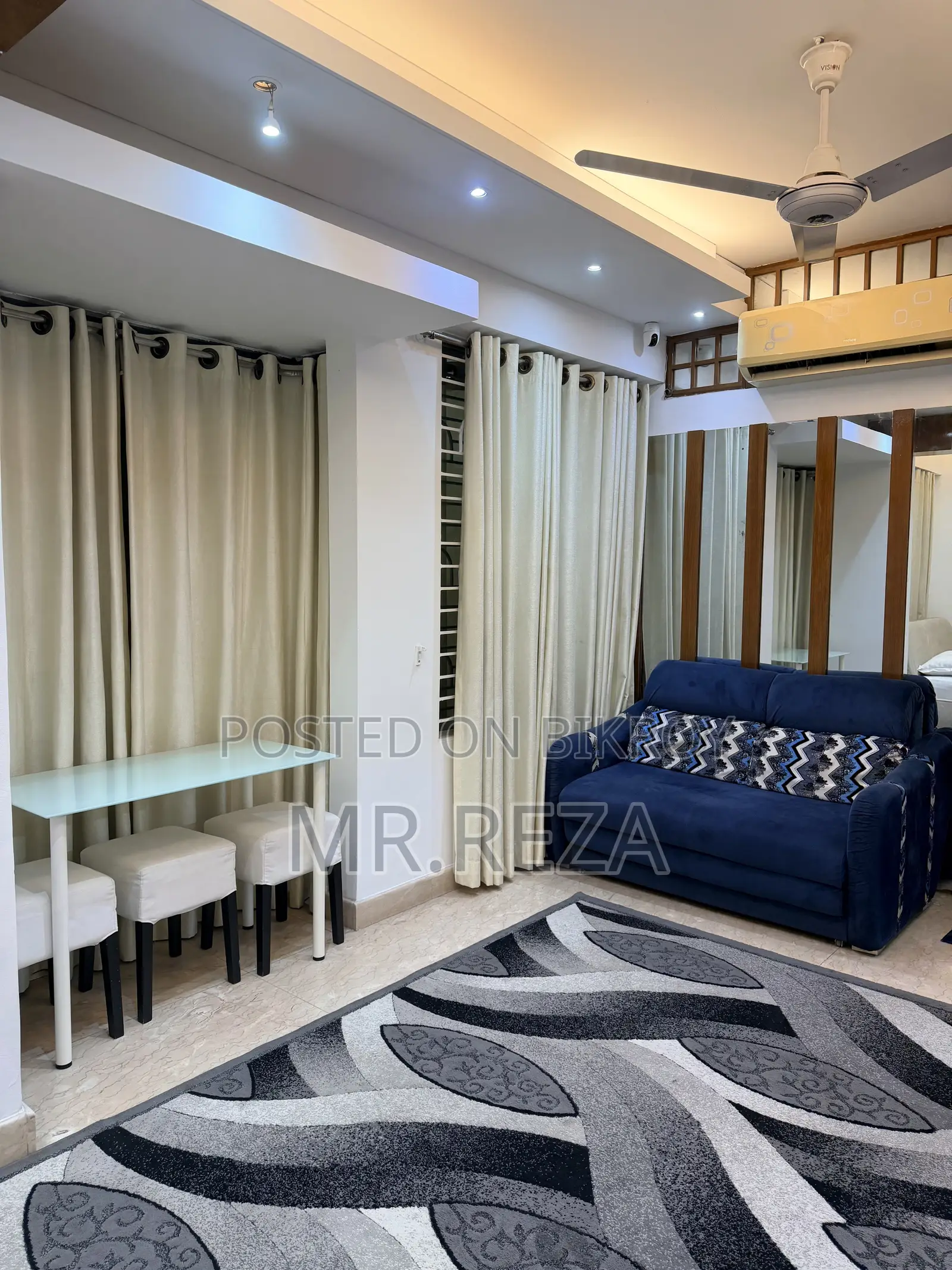 Furnished Studio Apartment in Mimosa, Basundhara for Rent