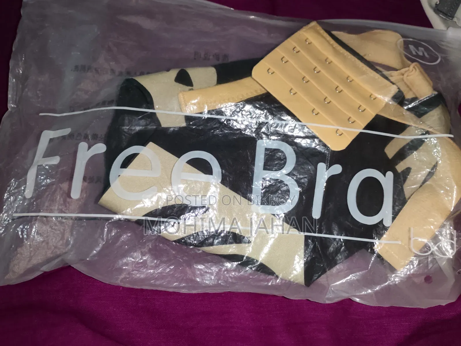 New Bra Full Fresh Used Not China Imported