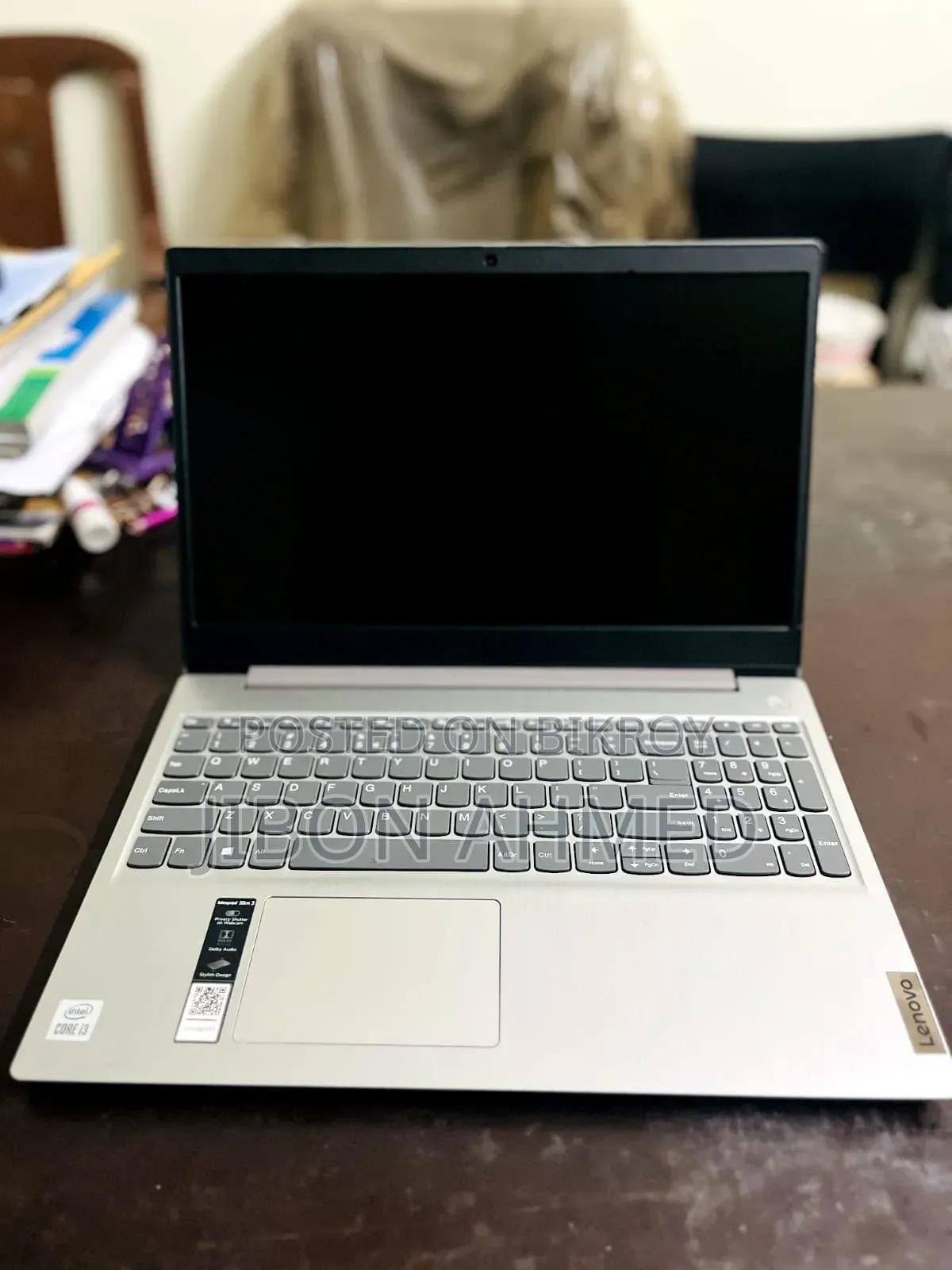 Laptop Lenovo Ideapad 3 4GB Intel Core I3 SSD 256GB