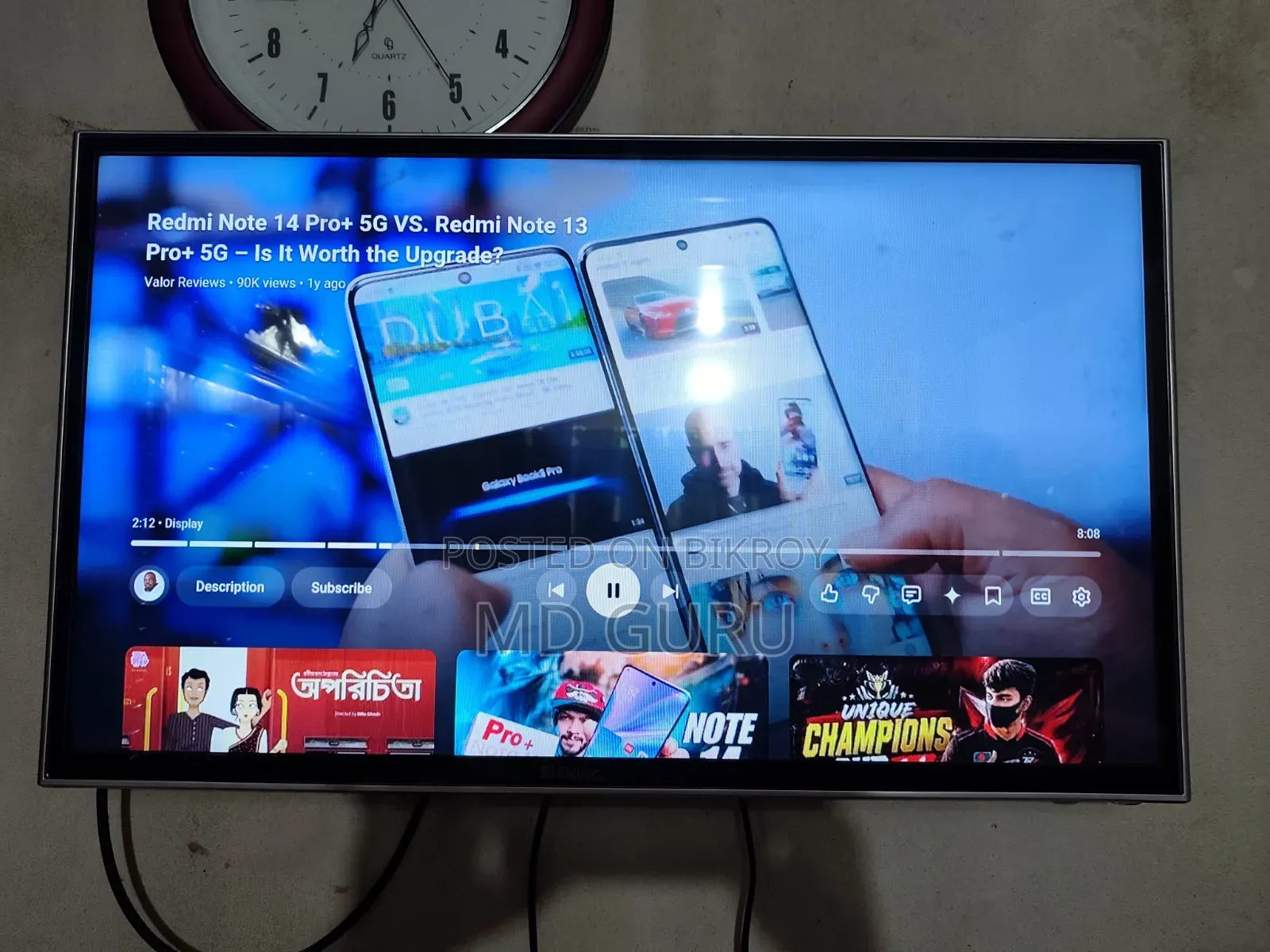 32 inch LED Smart TV