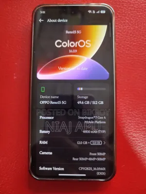 Oppo Reno 256 GB Silver
