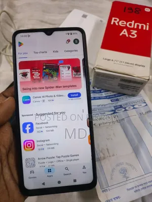 Xiaomi Redmi A5 4G 64 GB ব্ল্যাক