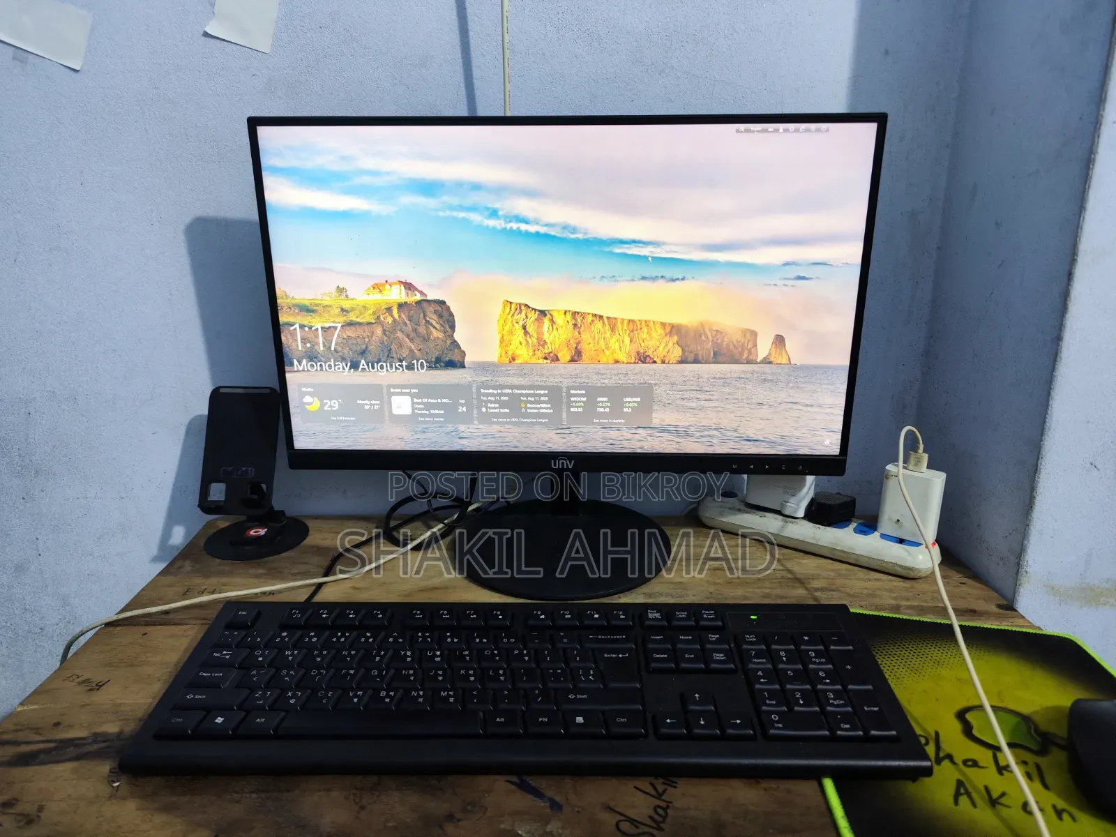 Desktop Computer 8GB Intel Core I5 SSD 256GB