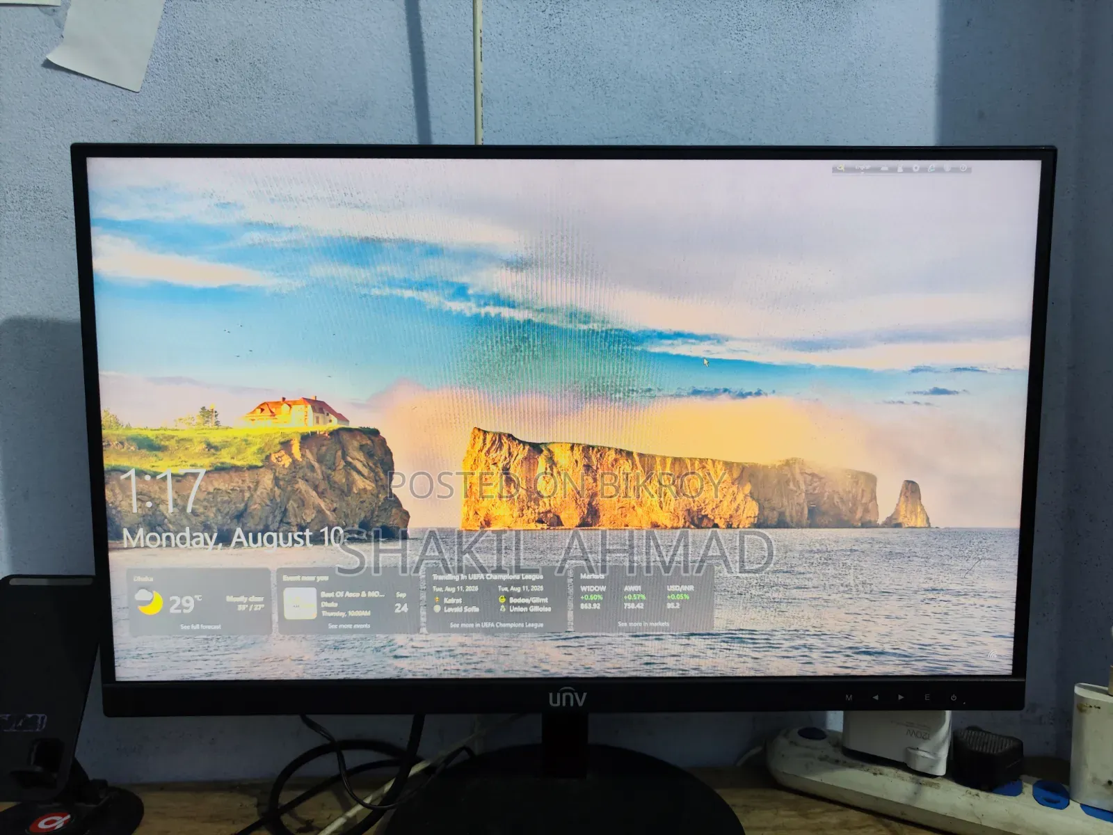 Desktop Computer 8GB Intel Core I5 SSD 256GB