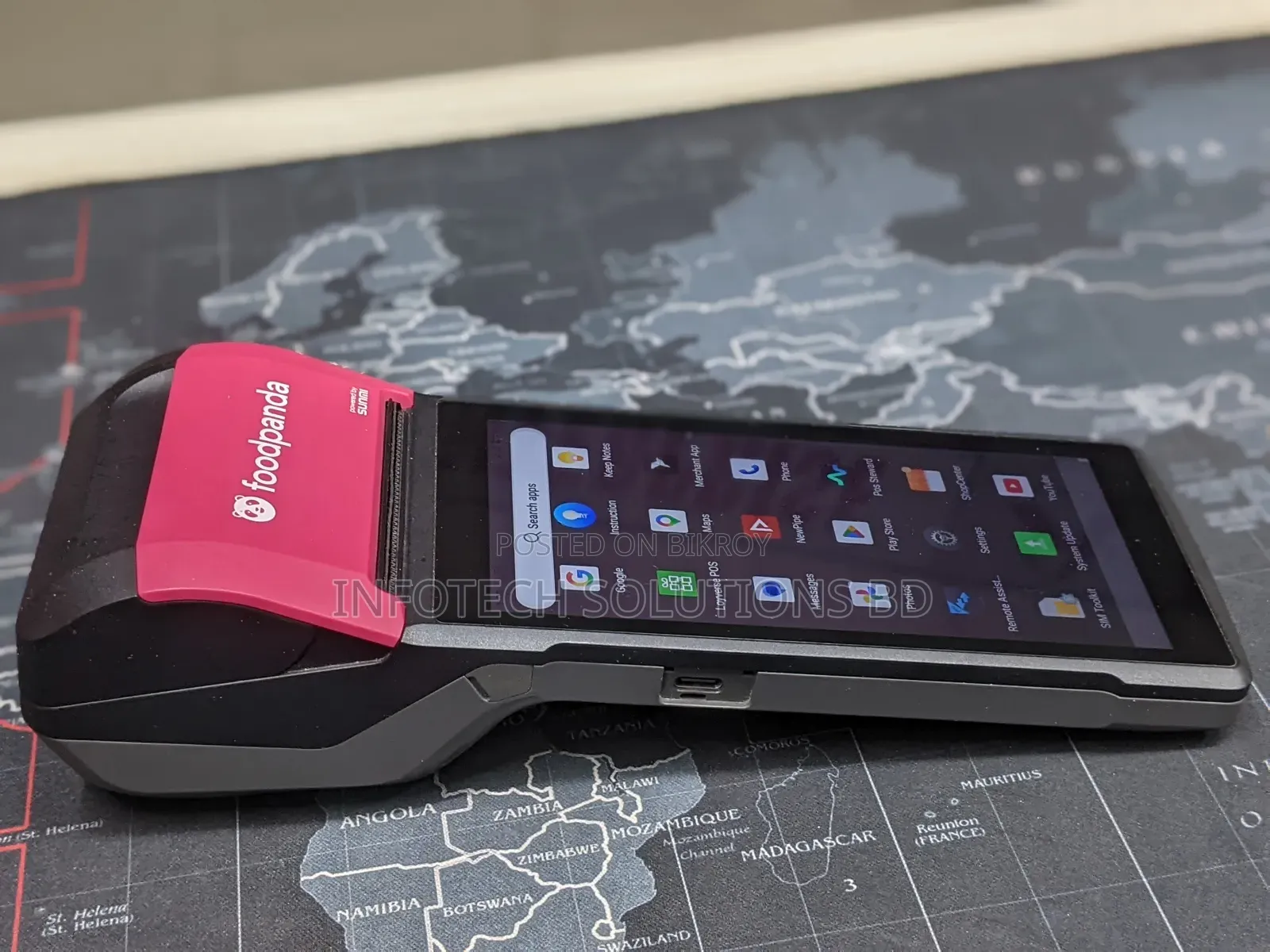 SUNMI V2s Handheld POS Terminal With Built-in Thermal Printer