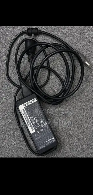 Original Lenovo 90W Laptop Charger – 20V 4.5A Round Yellow Pin