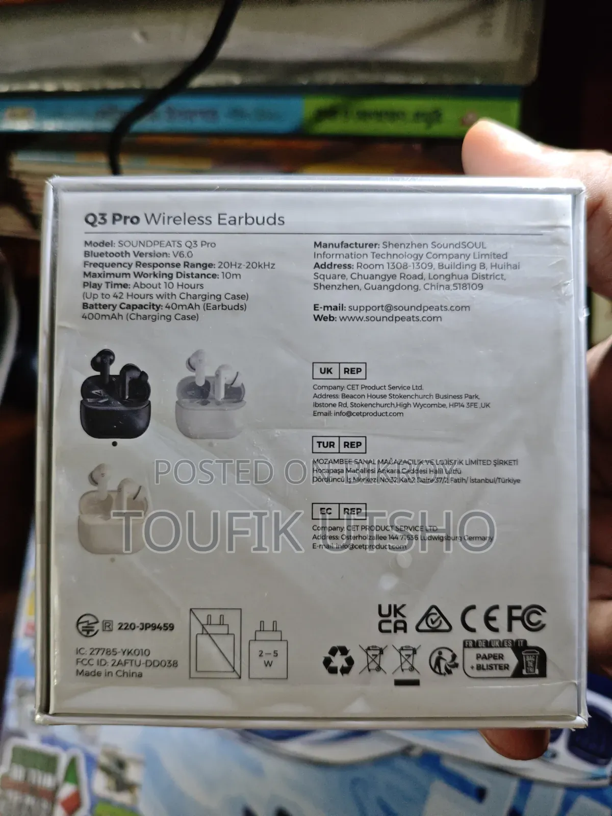 SoundPeats Q3 Pro TWS