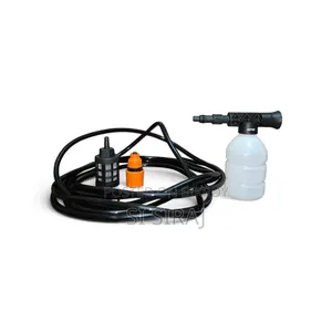 1 Battery Rechargeable Car Wash Spray Gun With 1 Battery Multi-Nozzle