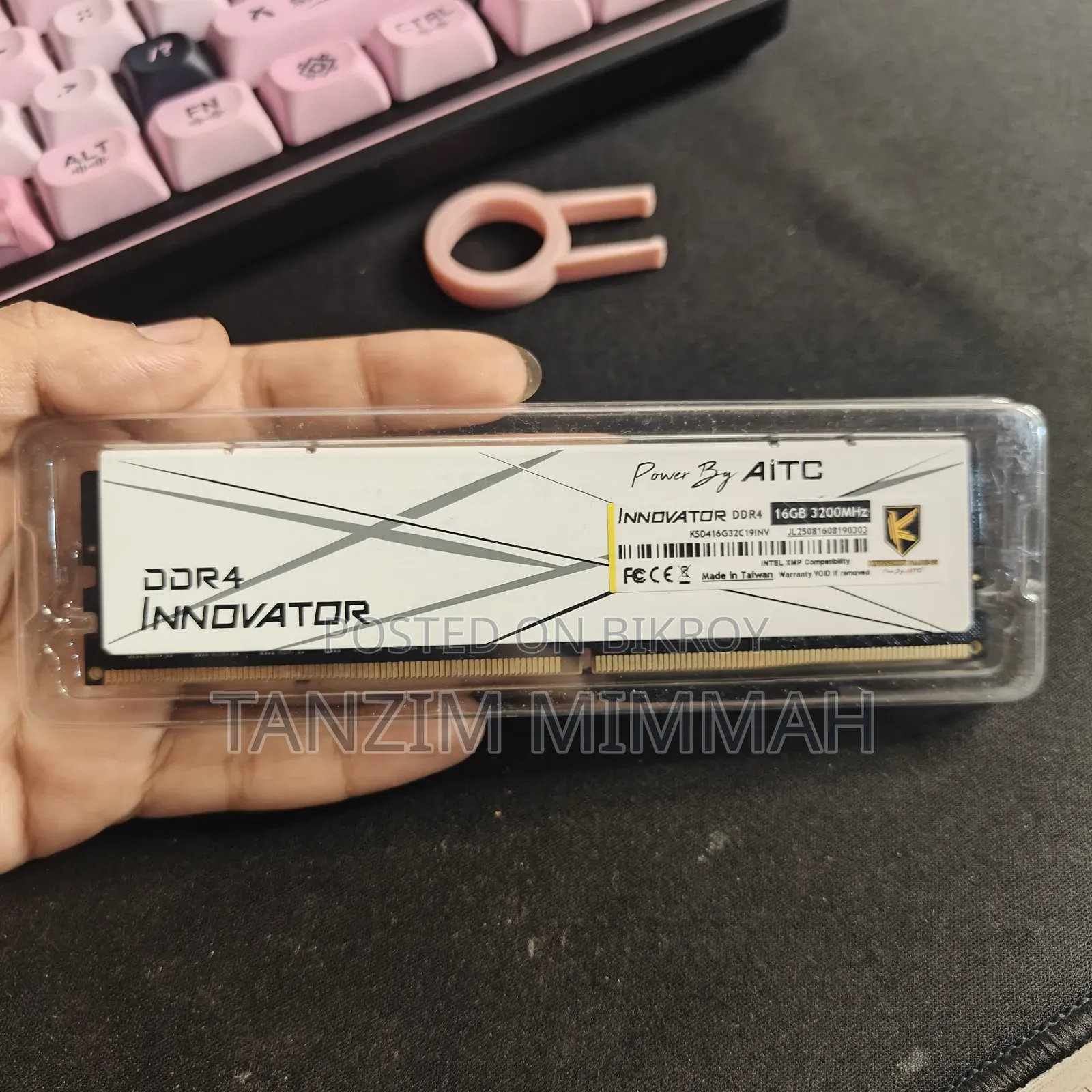 Innovator DDR4 16gb 3200mz ১ stick