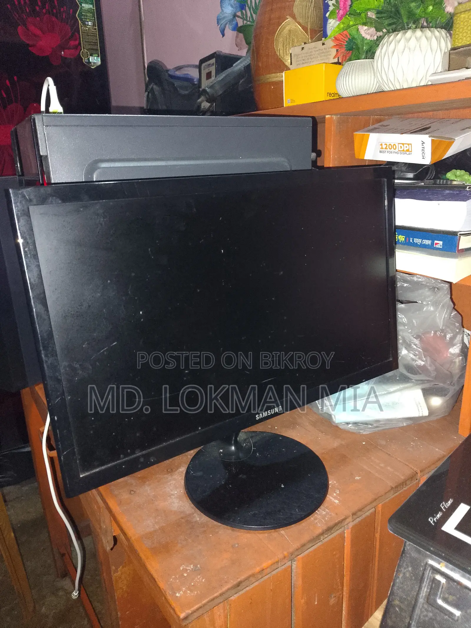 Desktop Computer 4GB RAM Intel Core i3 500GB SSD