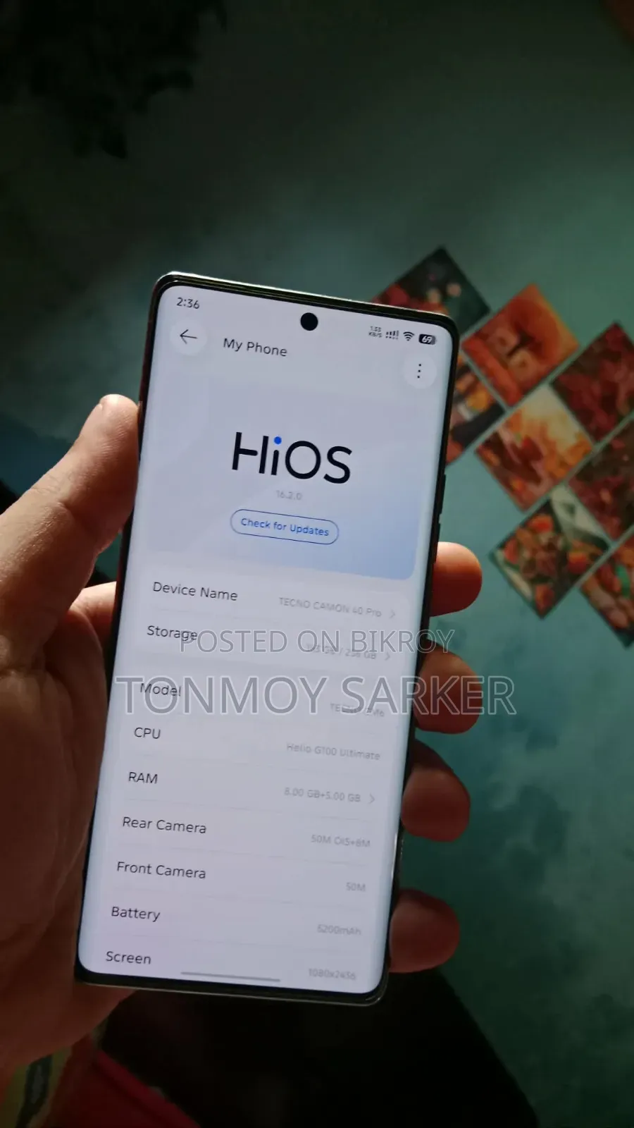 Tecno Camon 40 Pro 5G 256 GB