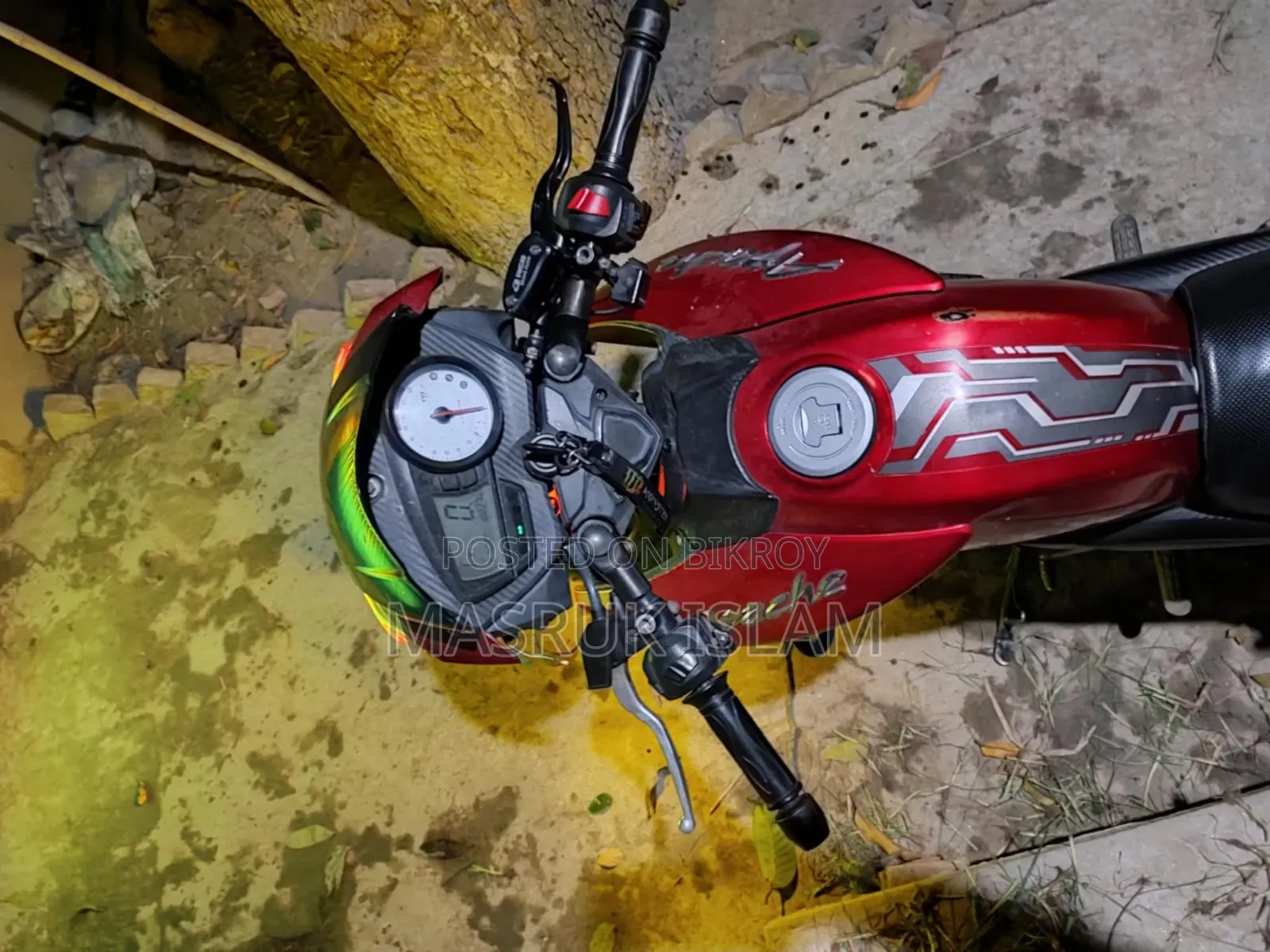 TVS Apache RTR 160 2V 2018 Red