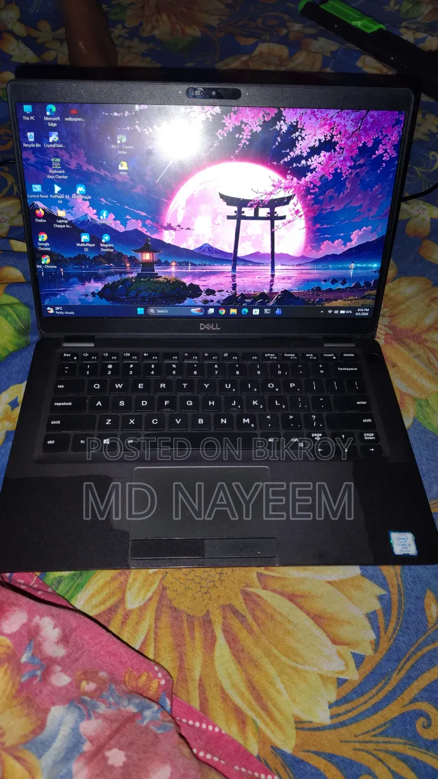 Laptop Dell Latitude 5300 8GB Intel Core I5 SSD 256GB