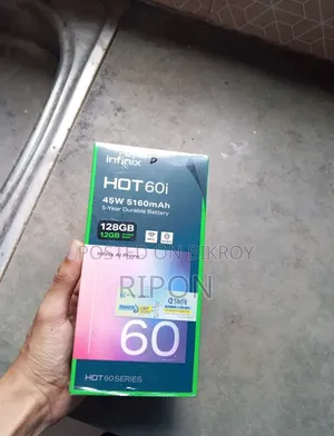 Infinix Hot 60i 128 GB Black