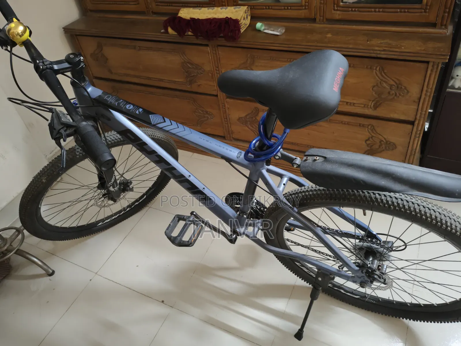পাইথন অ্যালুমিনিয়াম গিয়ার সাইকেল
