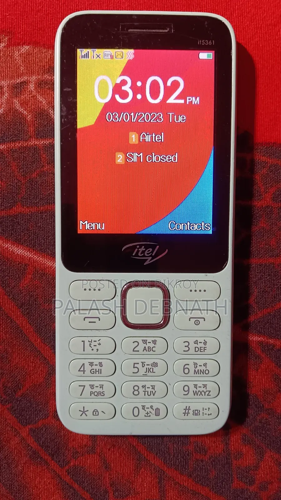আইটেল আইটি ৫৩৬২ নীল
