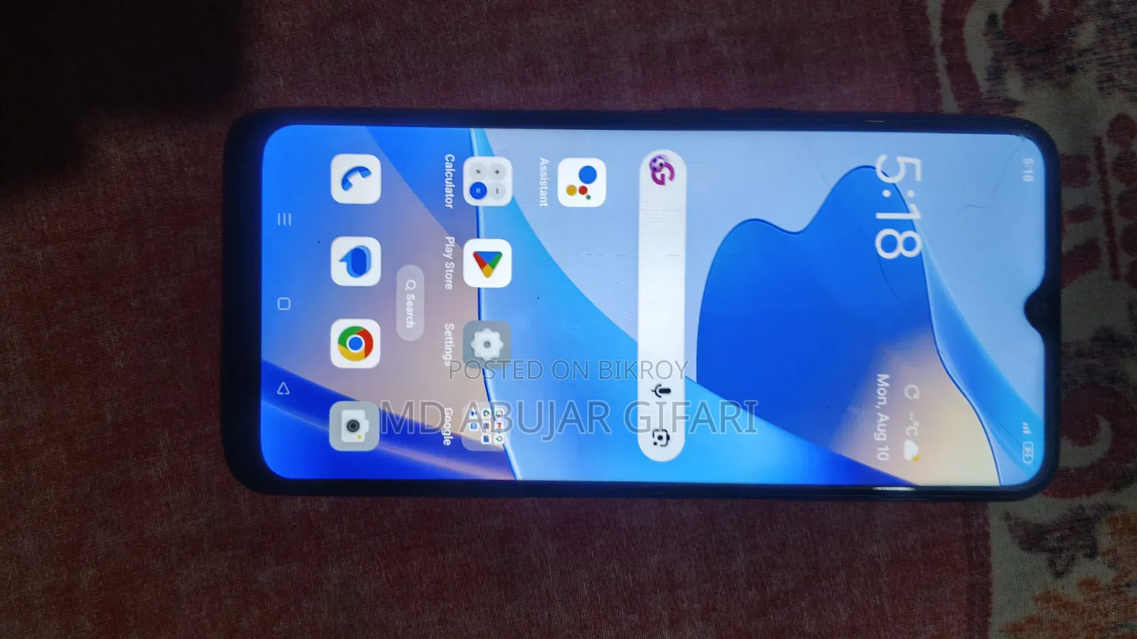 Oppo A16 64 GB Black