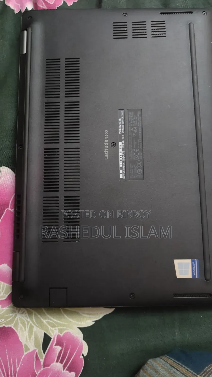 Laptop Dell Latitude 5300 8GB Intel Core I5 SSD 256GB