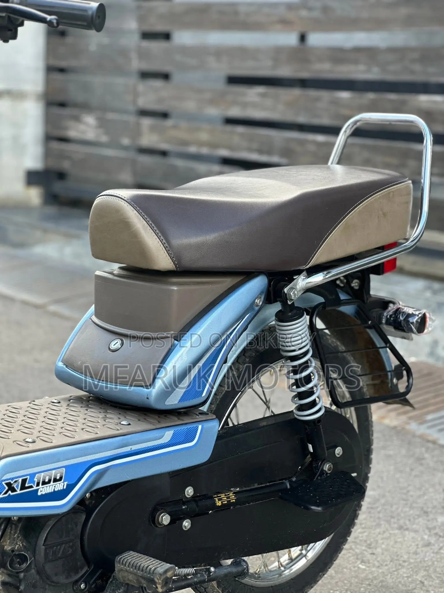 TVS XL 100 2025 Blue