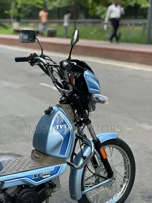 TVS XL 100 2025 Blue