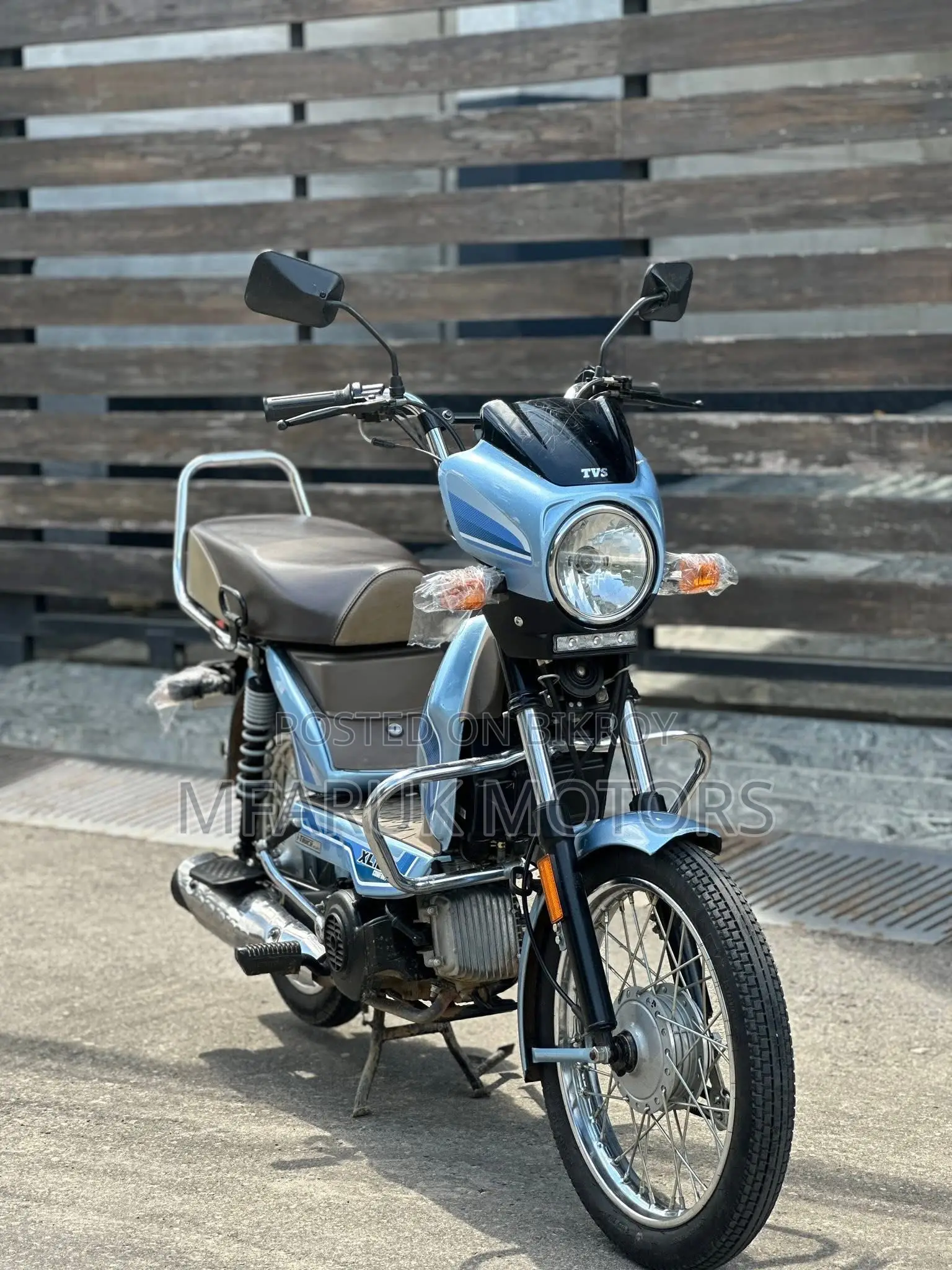 TVS XL 100 2025 Blue