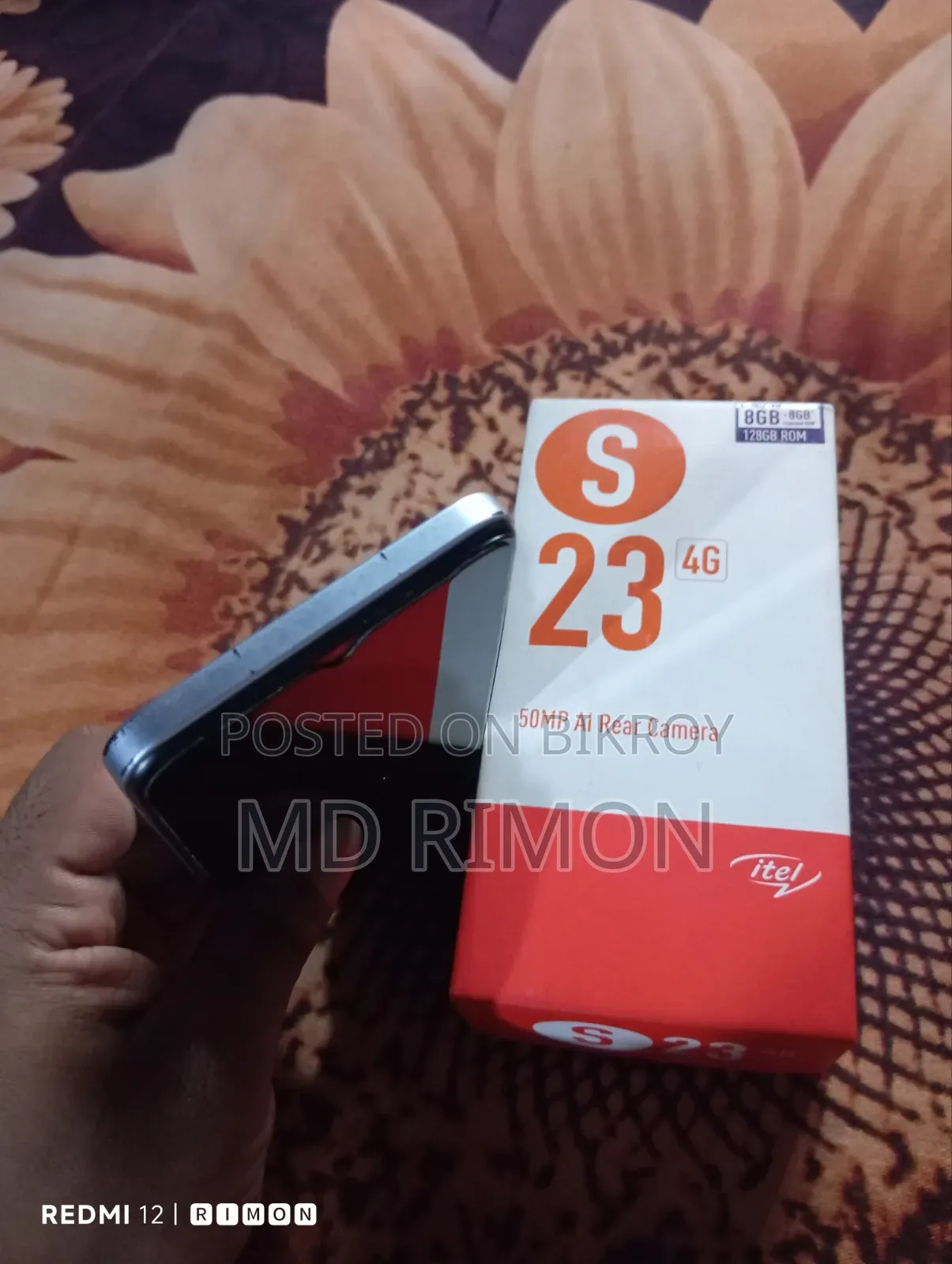 Itel S23 128 GB White