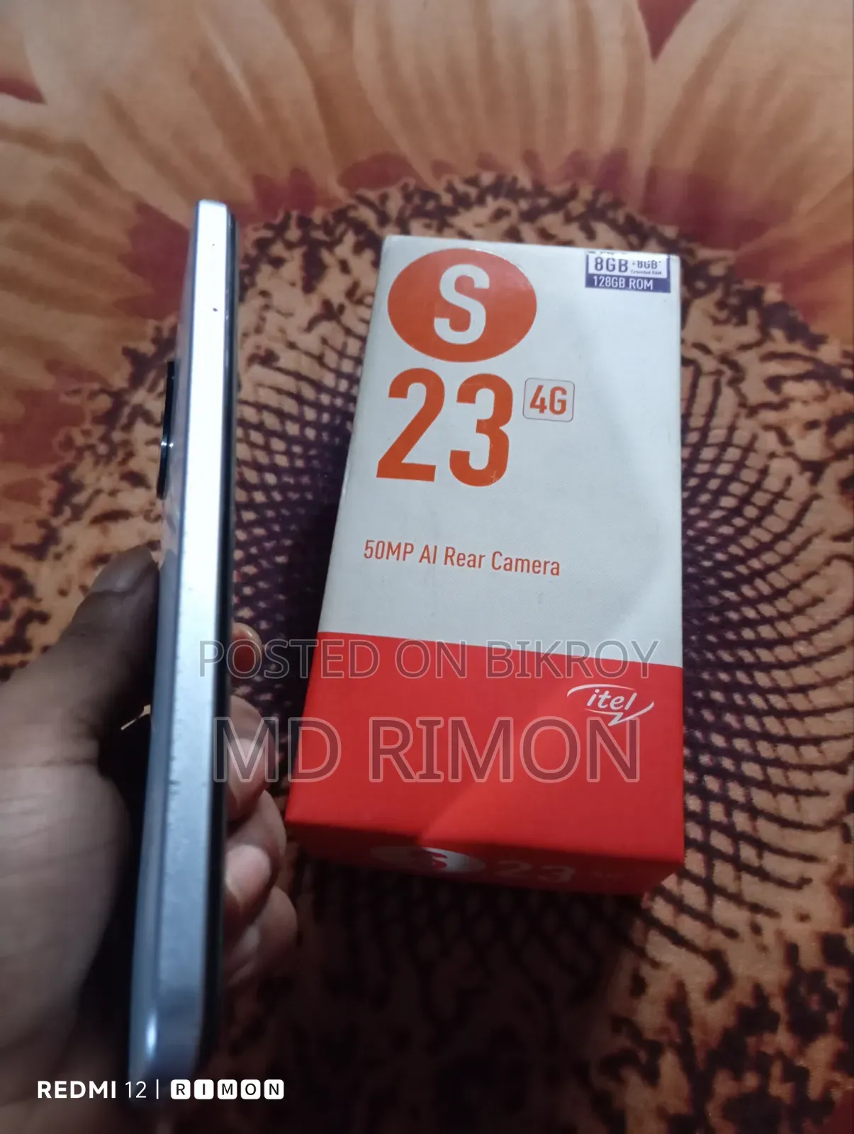 Itel S23 128 GB White