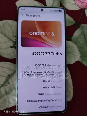 iQOO Z9 256 GB Graphite