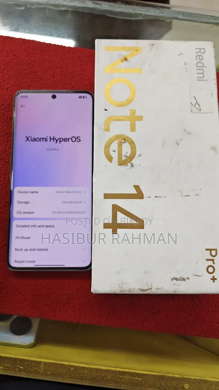 Xiaomi Redmi Note 14 Pro+ 256 GB Blue