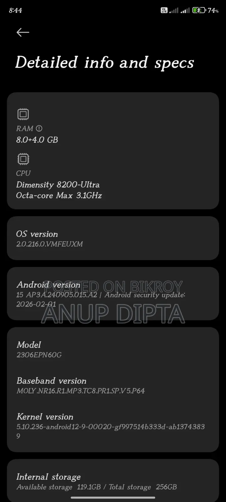 Xiaomi 13T 256 GB Black