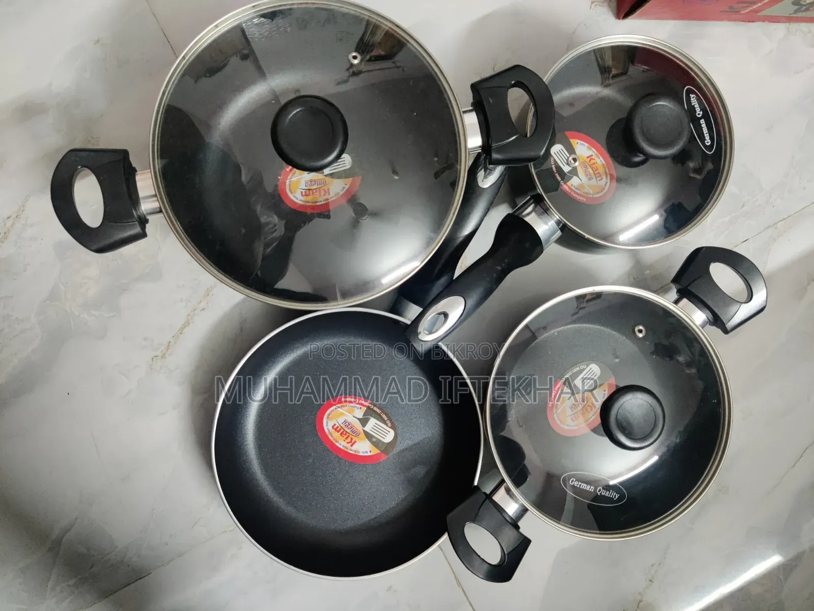 KIAM 7 PCS Non-Stick Cooking Set