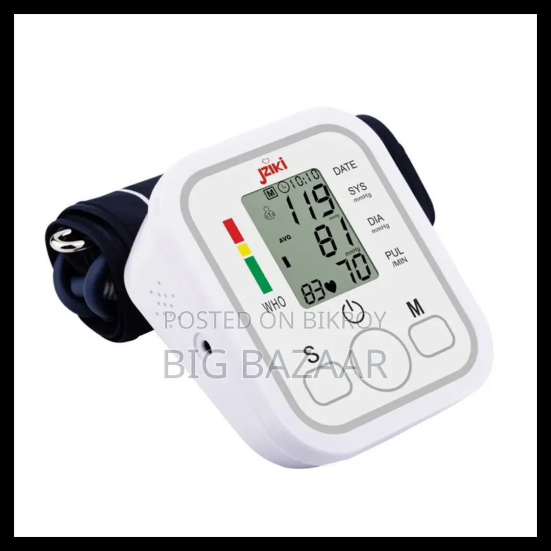 JZIKI Automatic Upper Arm Blood Pressure Monitor