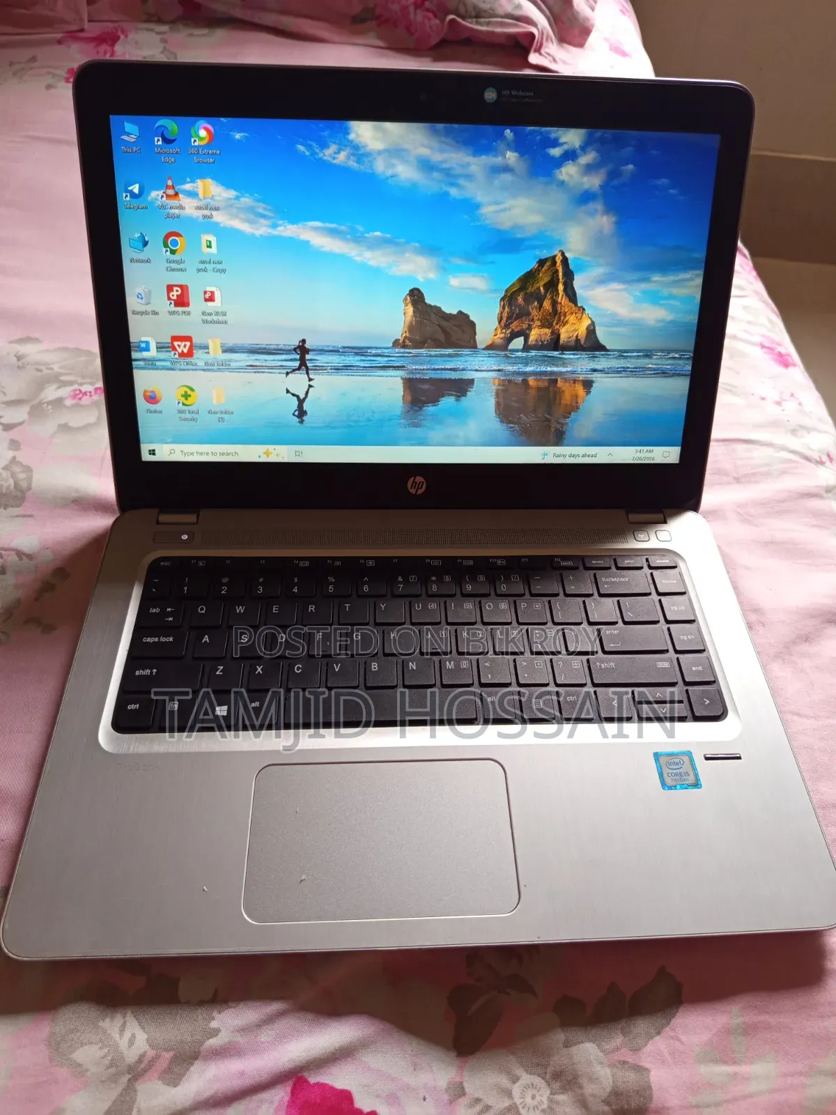 Laptop HP Probook 440 G4 8gb Hdd+ssd 256gb