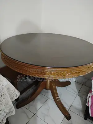 ডাইনিং টেবিল (৬ সিট) সেগুন কাঠ