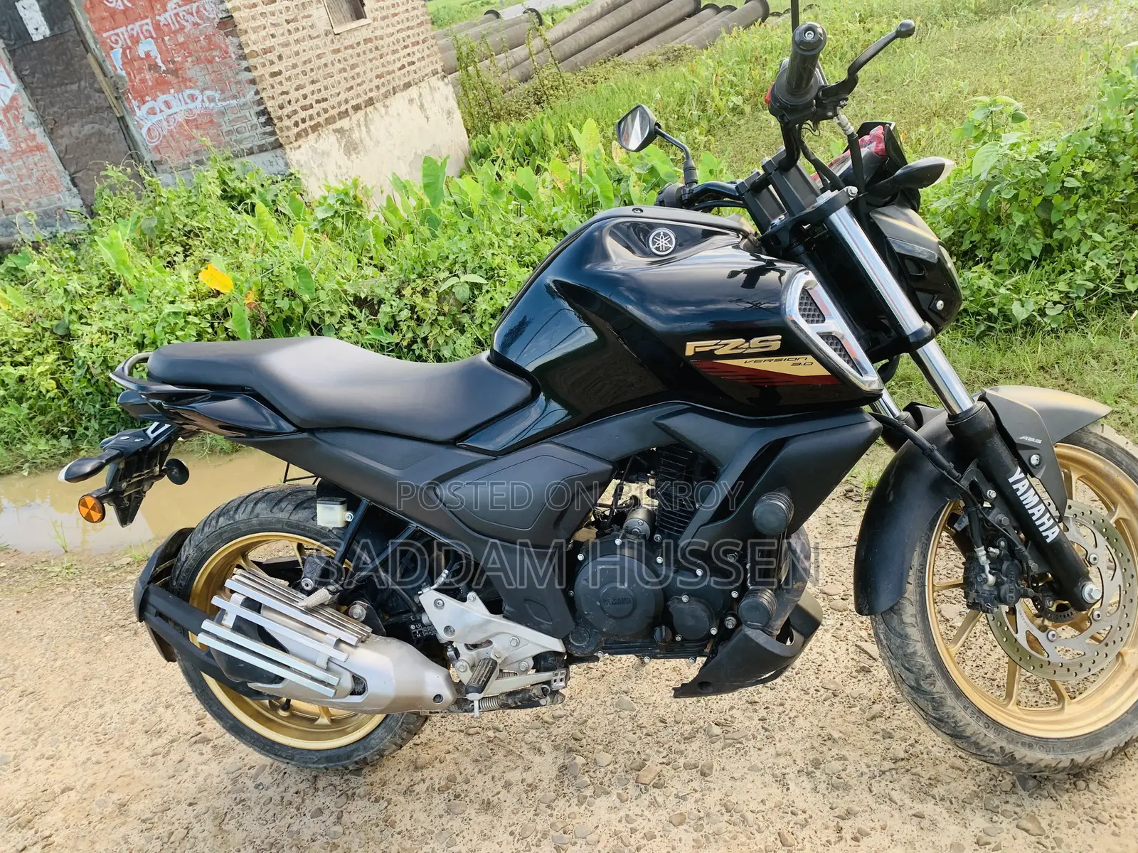 New Yamaha FZS V3 2023 Black