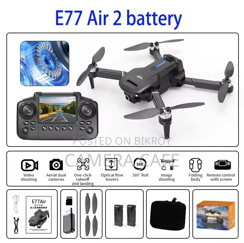 New E77 Air Dual Camera Drone