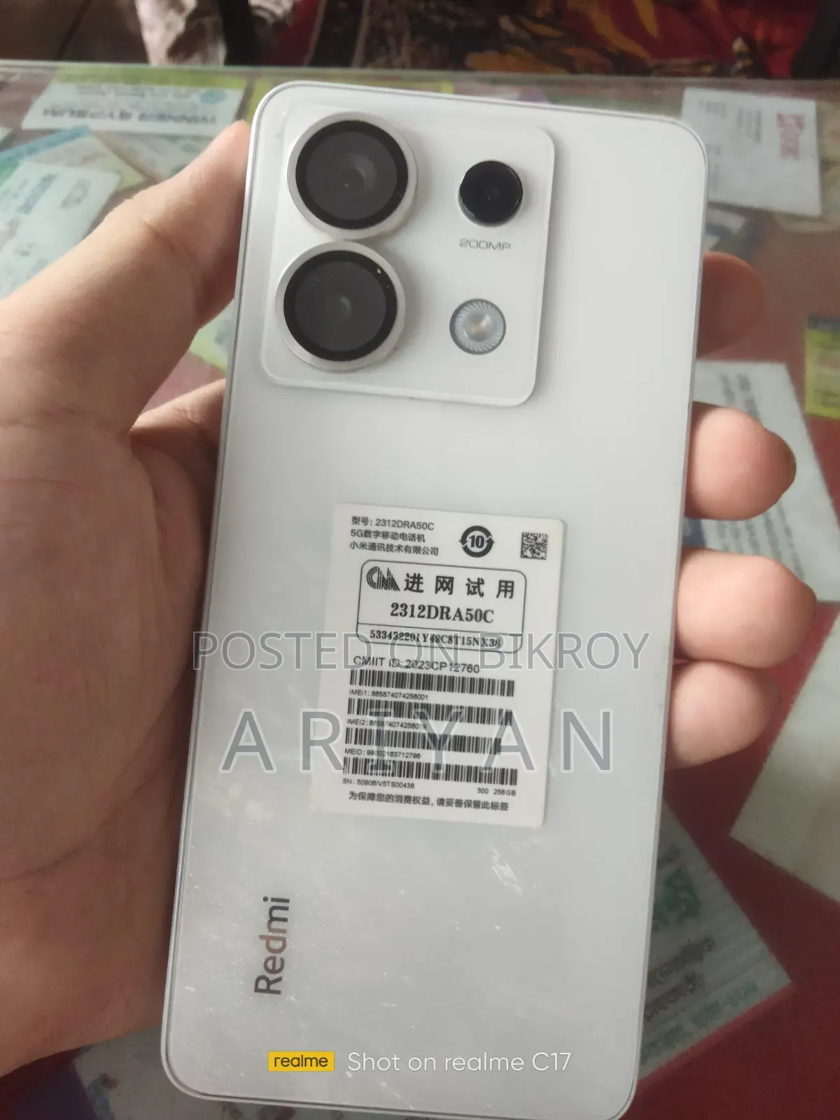 Xiaomi Redmi Note 13 256 GB White
