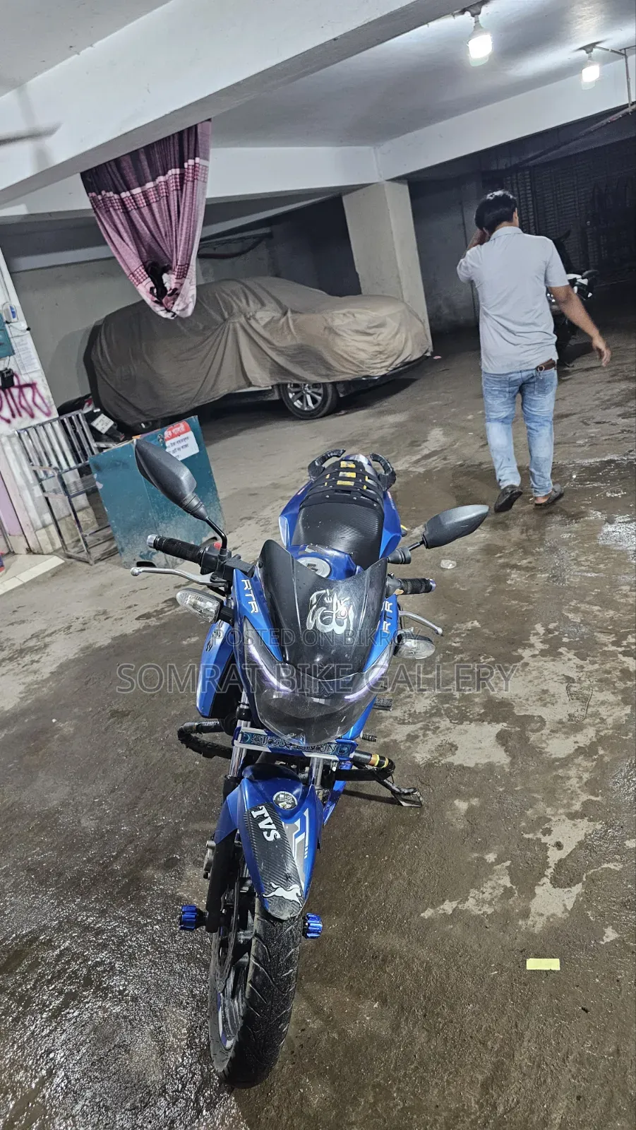TVS Apache RTR 160 2V 2020 Blue